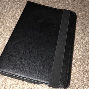 Black IPad mini adjustable case